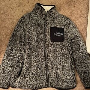 Sherpa Zip Up Jacket